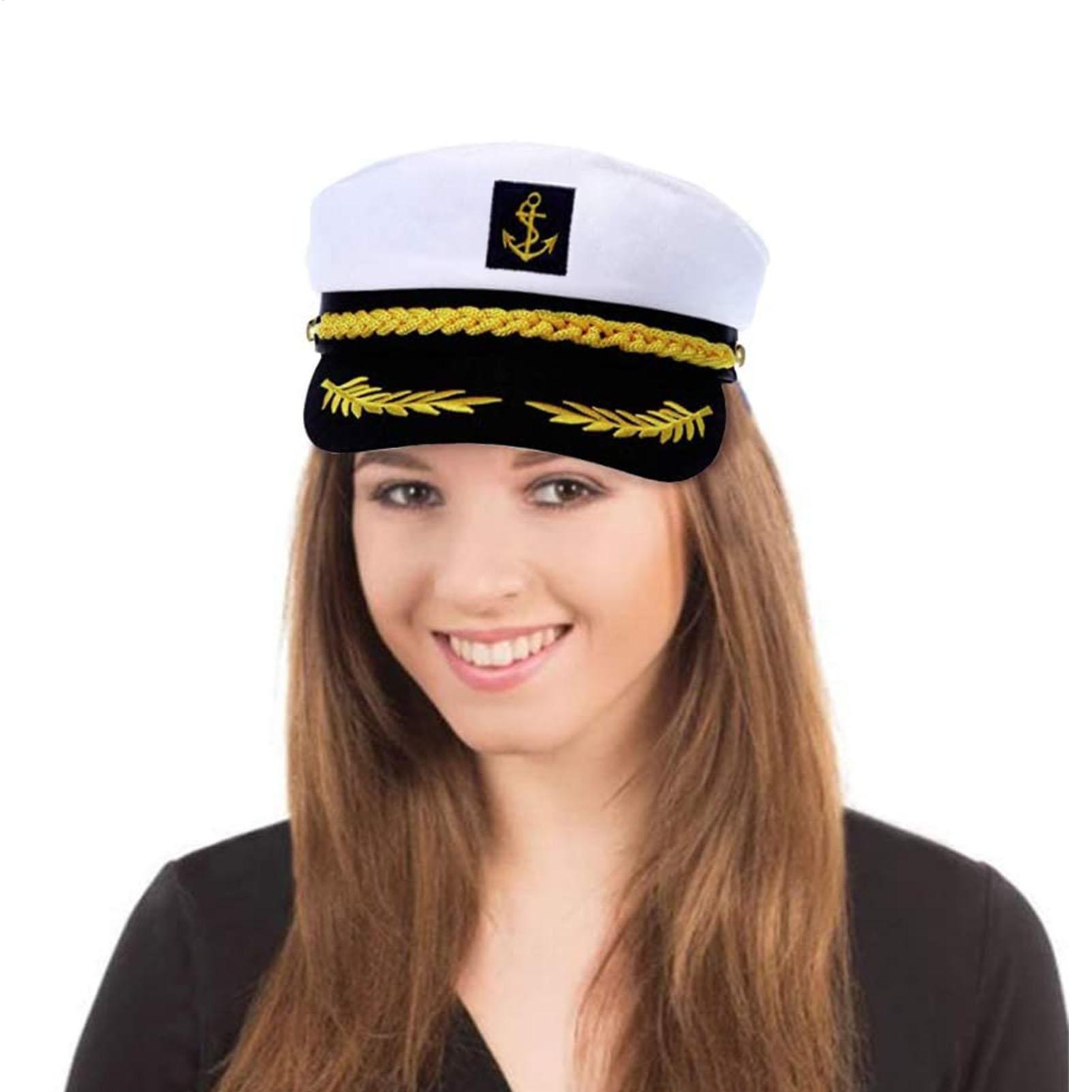 Snapback Hat Flat - Topi Kapten Kapal Pesiar Dewasa, Topi