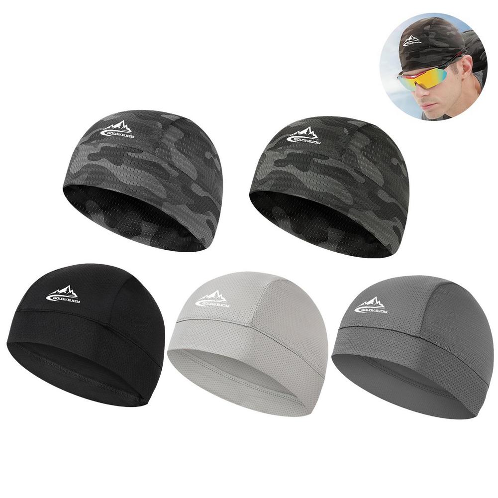 Skull Cap Helmet Liner - Topi Bersepeda Olahraga Anti-UV Cepat Kering