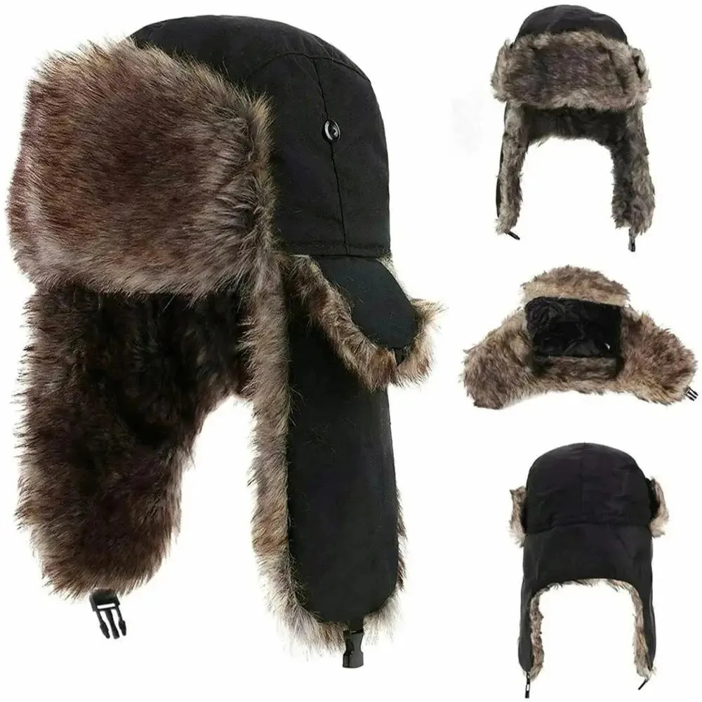 Winter Trapper Hat - Topi Musim Dingin Pria Model Trapper