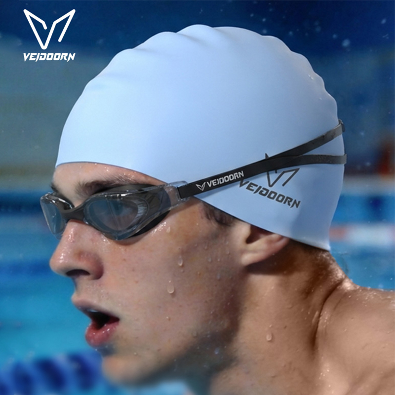 Swim Hat Silicone - Topi Renang Silikon Tahan Air Profesional