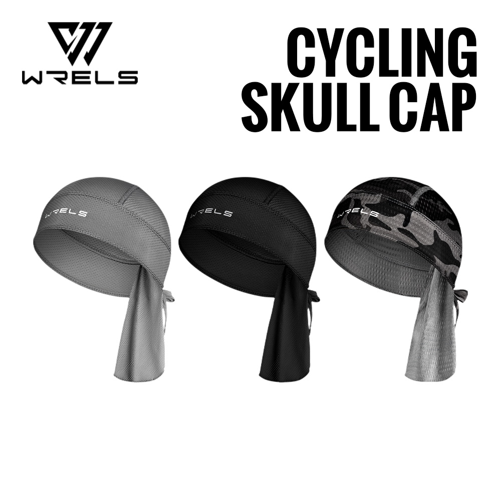 Skull Cap Helmet Liner - WRELS Topi Bersepeda Di Bawah Helm