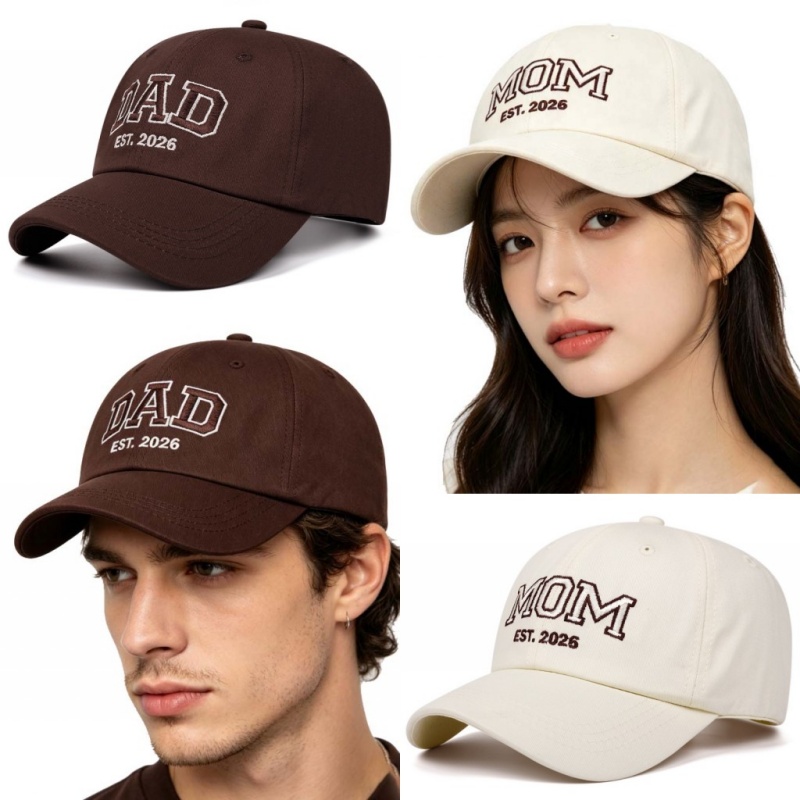 Golf Cap Dad - Topi Bisbol Pria Warna Polos Bordir