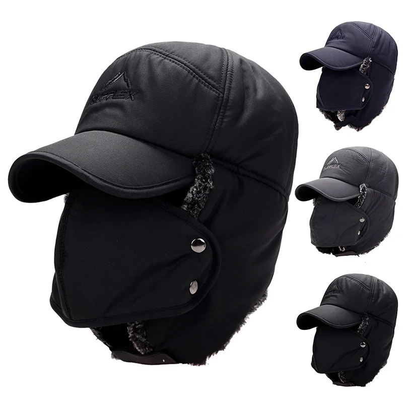 Winter Trapper Hat - Topi Musim Dingin Berbulu Hangat Anti