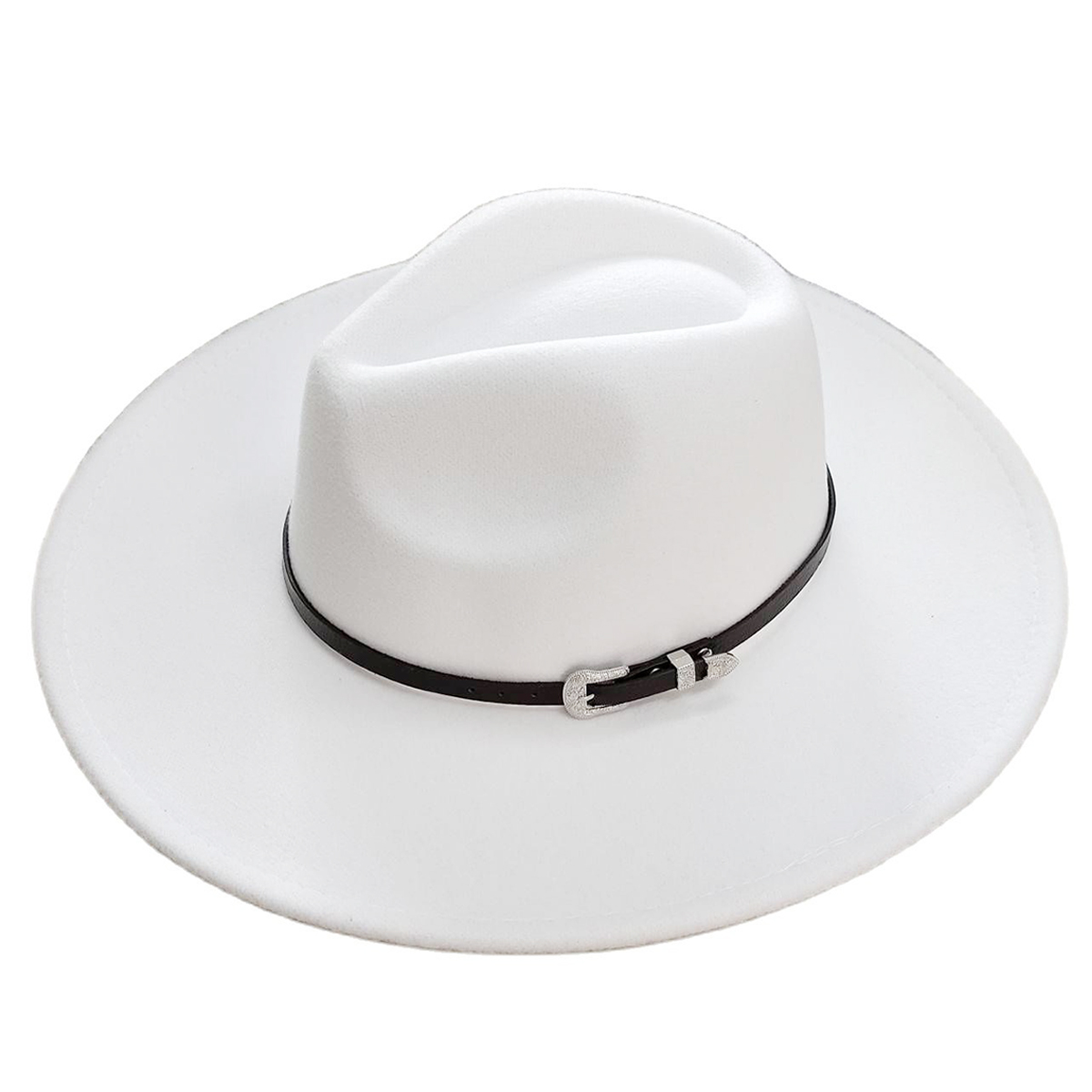 Fedora Hat Wool - Topi Fedora Laken klasik untuk pria
