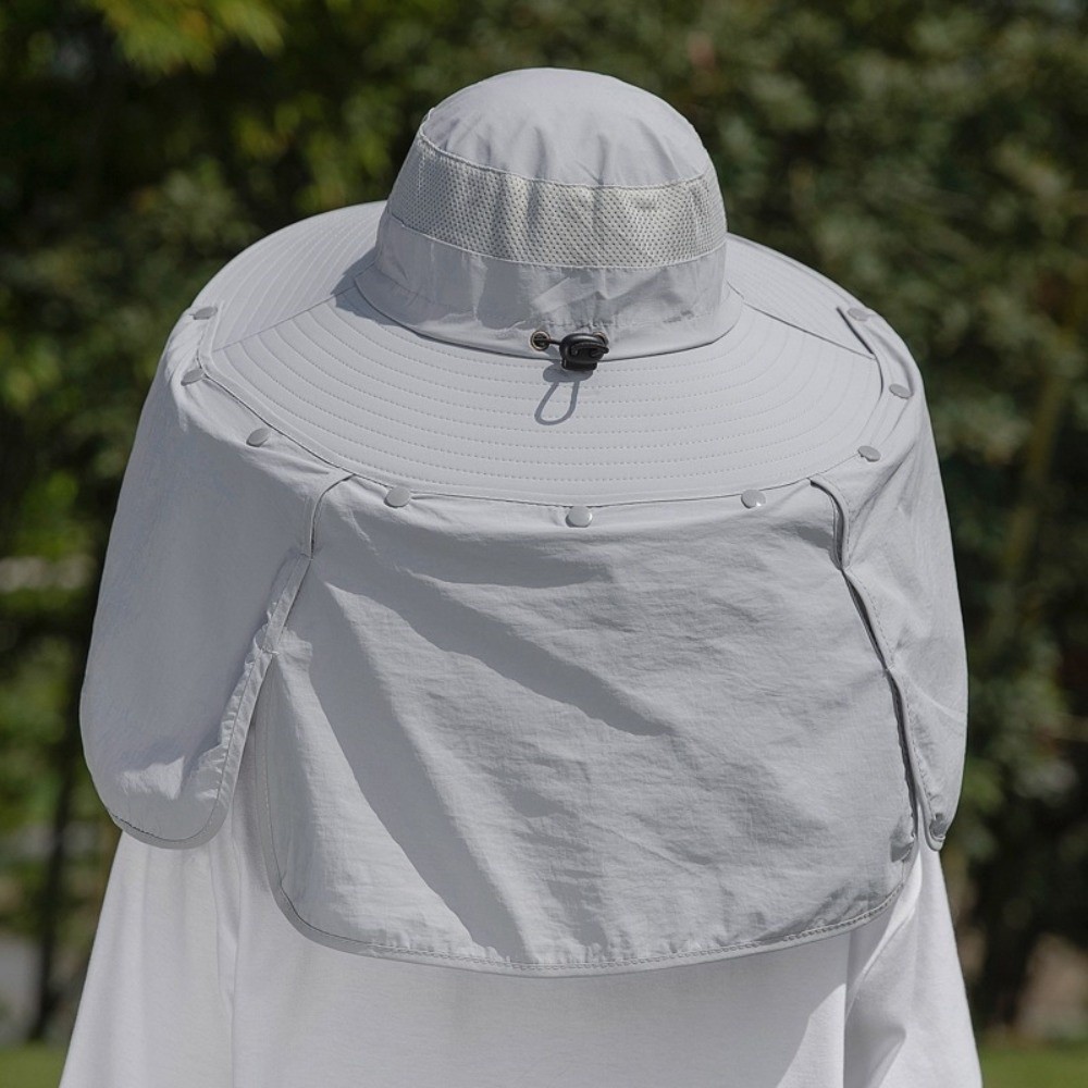 Visor Sun Hat - Topi Pria Wanita Bahan Kain Sederhana