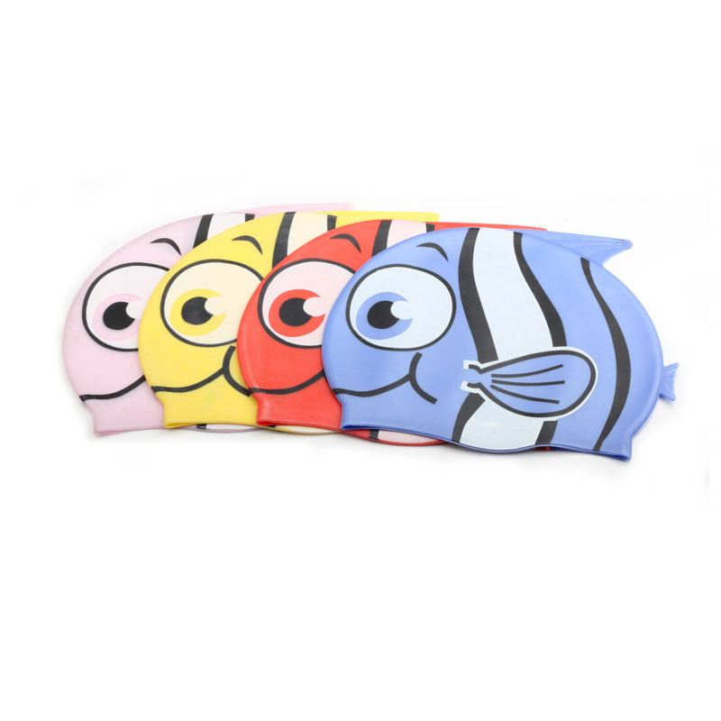 Swim Hat Silicone - Topi Renang Elastis Silikon Anak Laki-laki