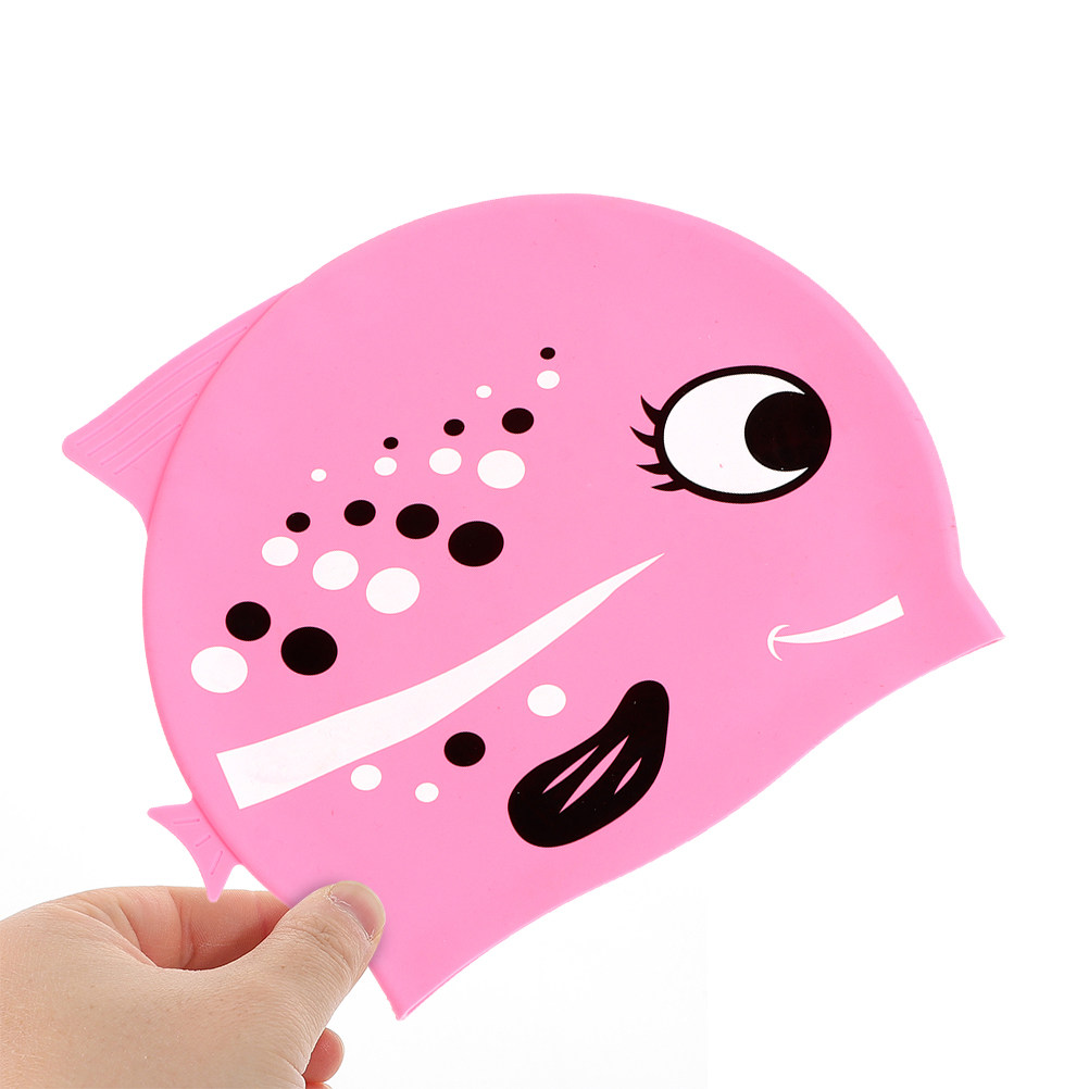 Swim Hat Silicone - 2 Buah Topi Renang Silikon Anak-anak