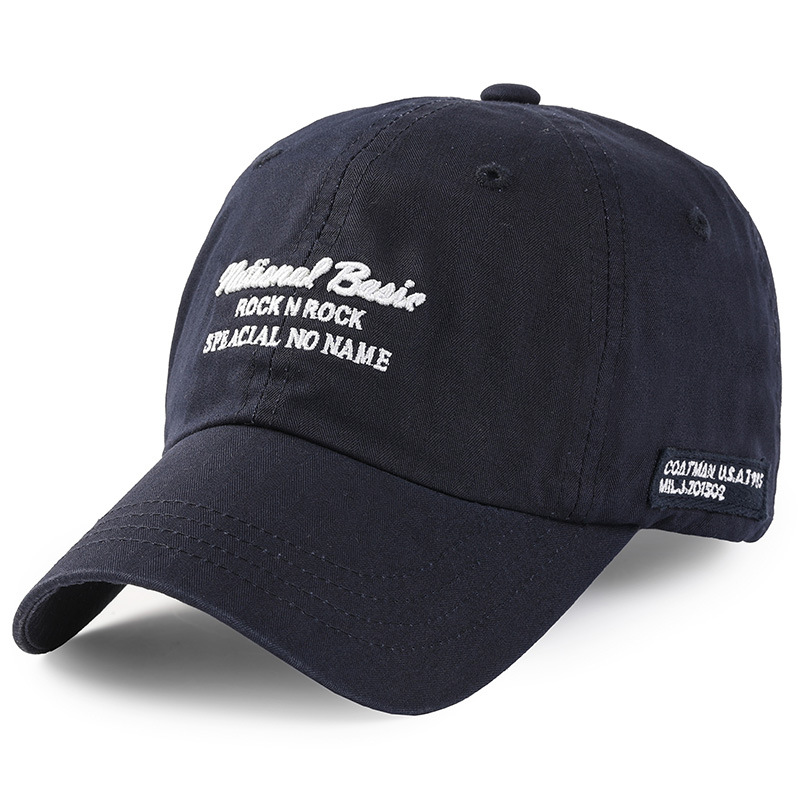 Dad Hat Cotton - Topi Bisbol 100% Katun Atasan Lembut