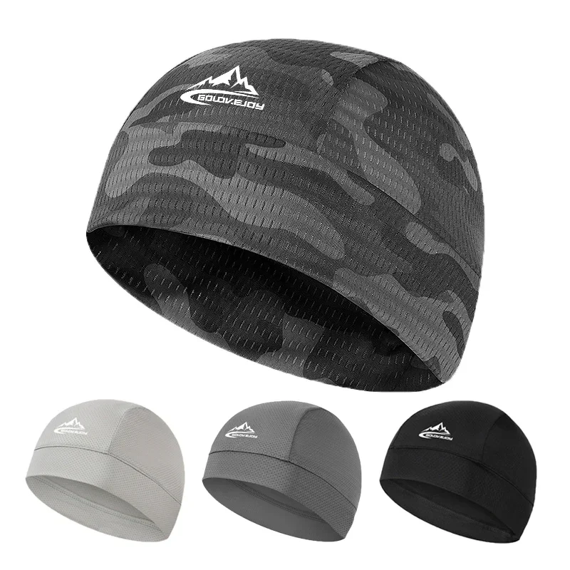 Skull Cap Helmet Liner - Topi Bersepeda Musim Panas Bahan Sutra