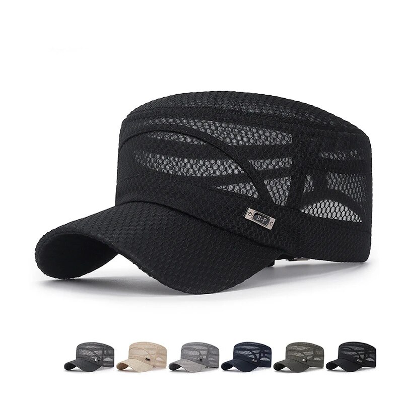 Snapback Hat Flat - Topi Flat Berbahan Besi Baru dengan