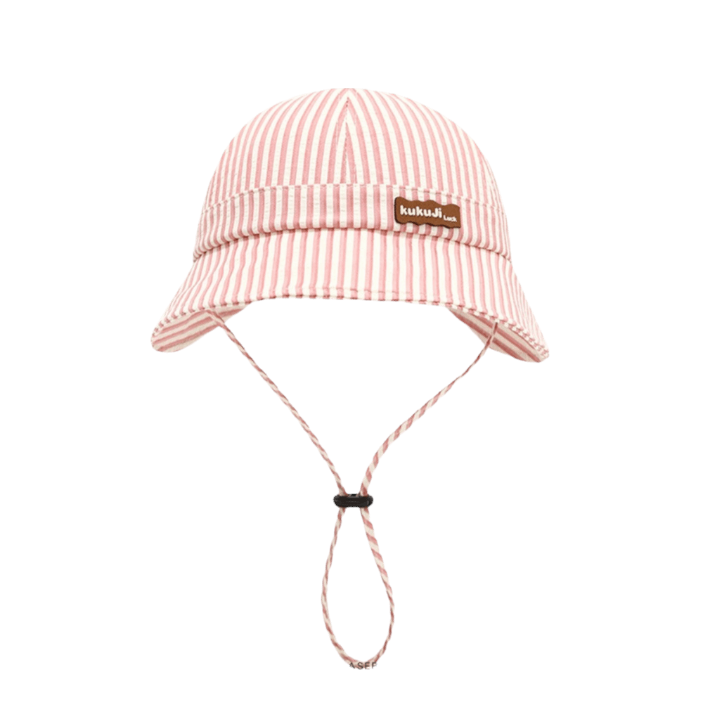 Sun Hat Wide Brim - Topi Bayi Bergaris Baru, Topi Nelayan