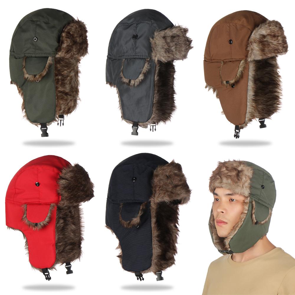 Winter Trapper Hat - Topi Musim Dingin Pria Wanita Topi