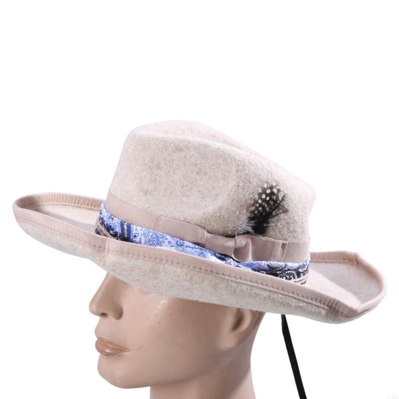 Y3ne fedora kuno untuk wanita  - Fedora Hat Wool ulasan dan harga