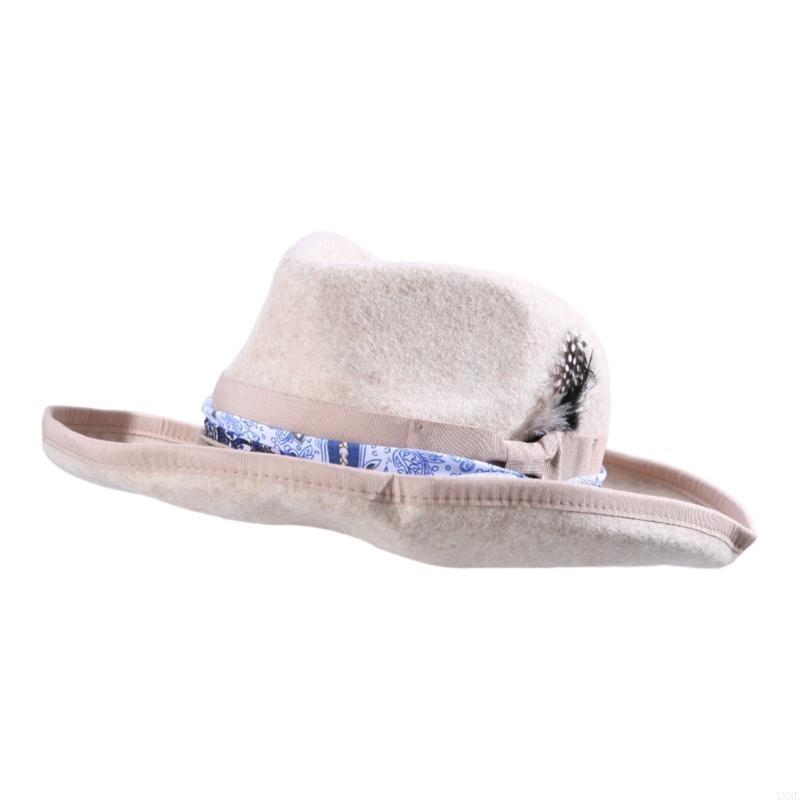 Y3ne fedora kuno untuk wanita  - Fedora Hat Wool ulasan dan harga