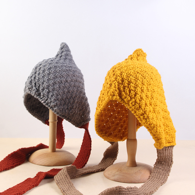 LVREN001 Topi Rajut Kasual Wan - Winter Trapper Hat ulasan dan harga