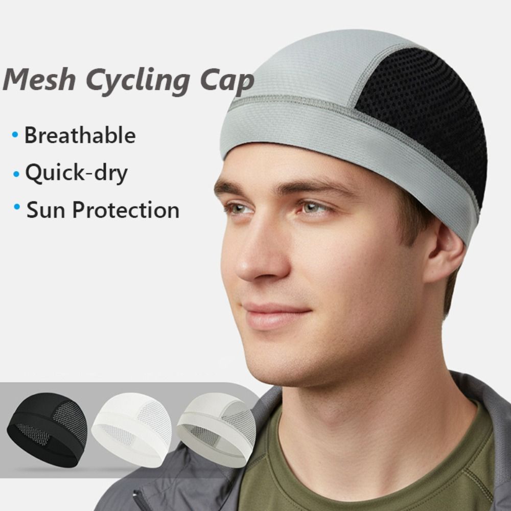 Topi Beanie Jaring Tipis Kasua - Skull Cap Helmet Liner ulasan dan harga