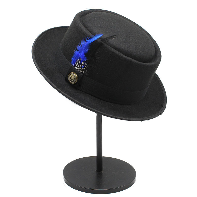 Topi Pai babi antik topi hitam - Fedora Hat Wool ulasan dan harga