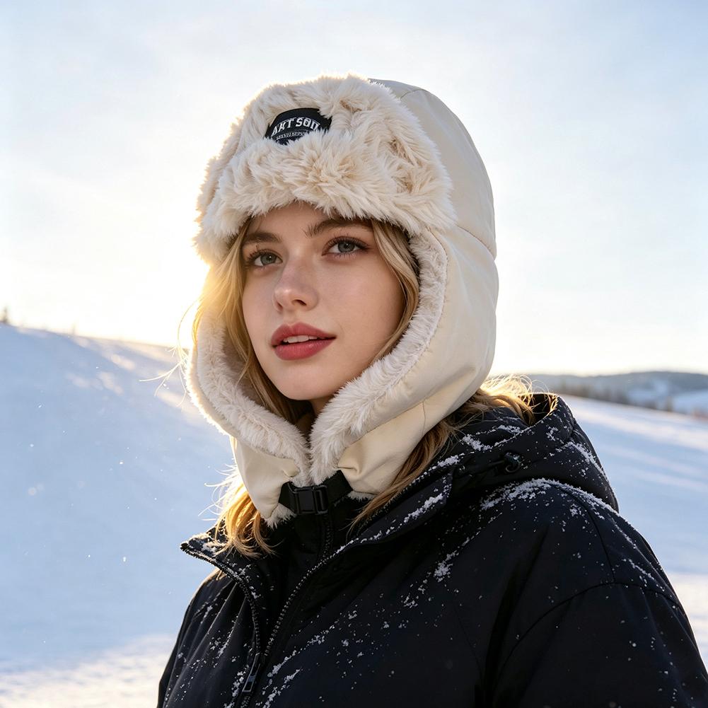 Topi Musim Dingin yang Nyaman  - Trapper Hat Ear Flap ulasan dan harga