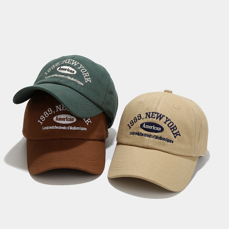 Topi Bisbol Bordir New York 19 - Dad Hat Cotton ulasan dan harga