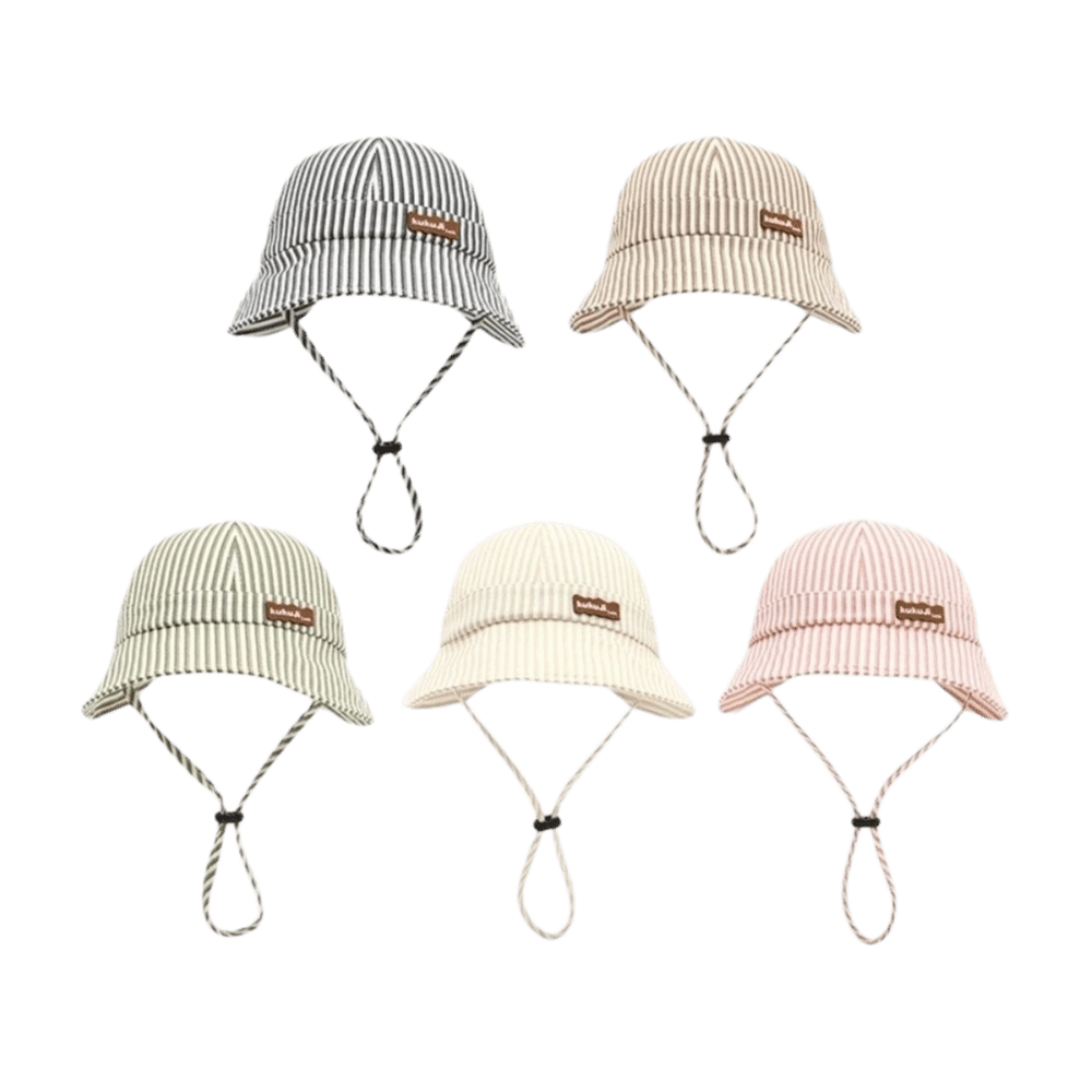 Topi Bayi Bergaris Baru, Dapat - Sun Hat Wide Brim ulasan dan harga