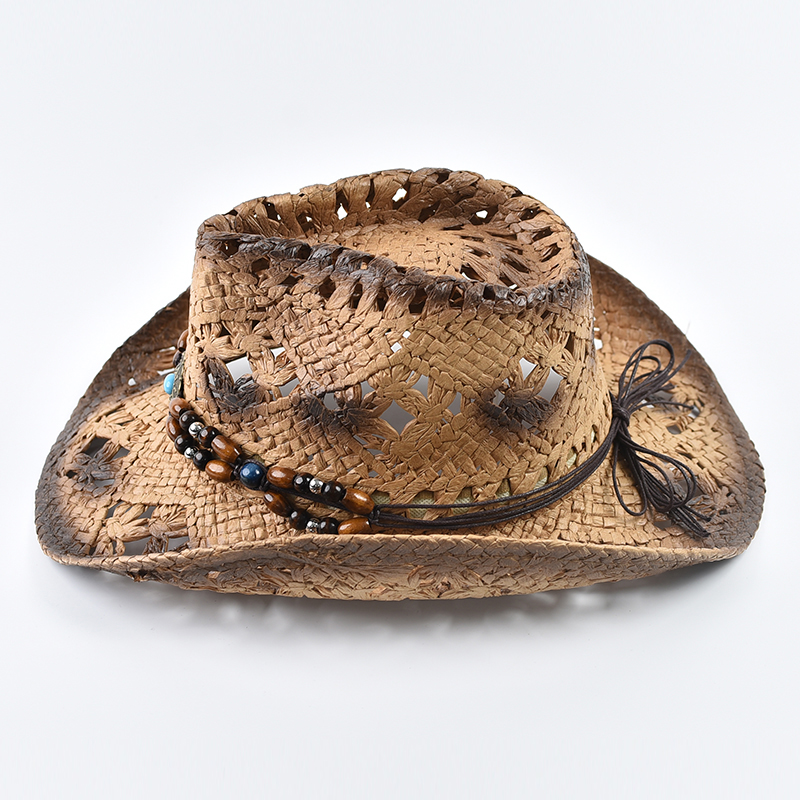 Topi Jerami Koboi Buatan Tanga - Cowboy Hat Straw ulasan dan harga