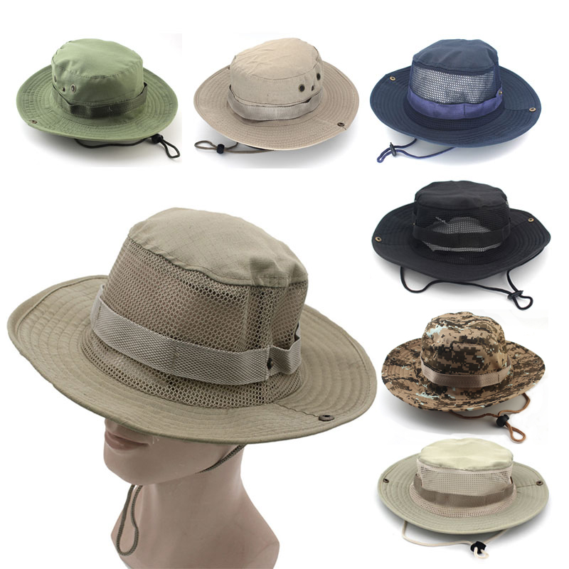 Topi Pria & Wanita, Kamuflase, - Boonie Hat Tactical ulasan dan harga