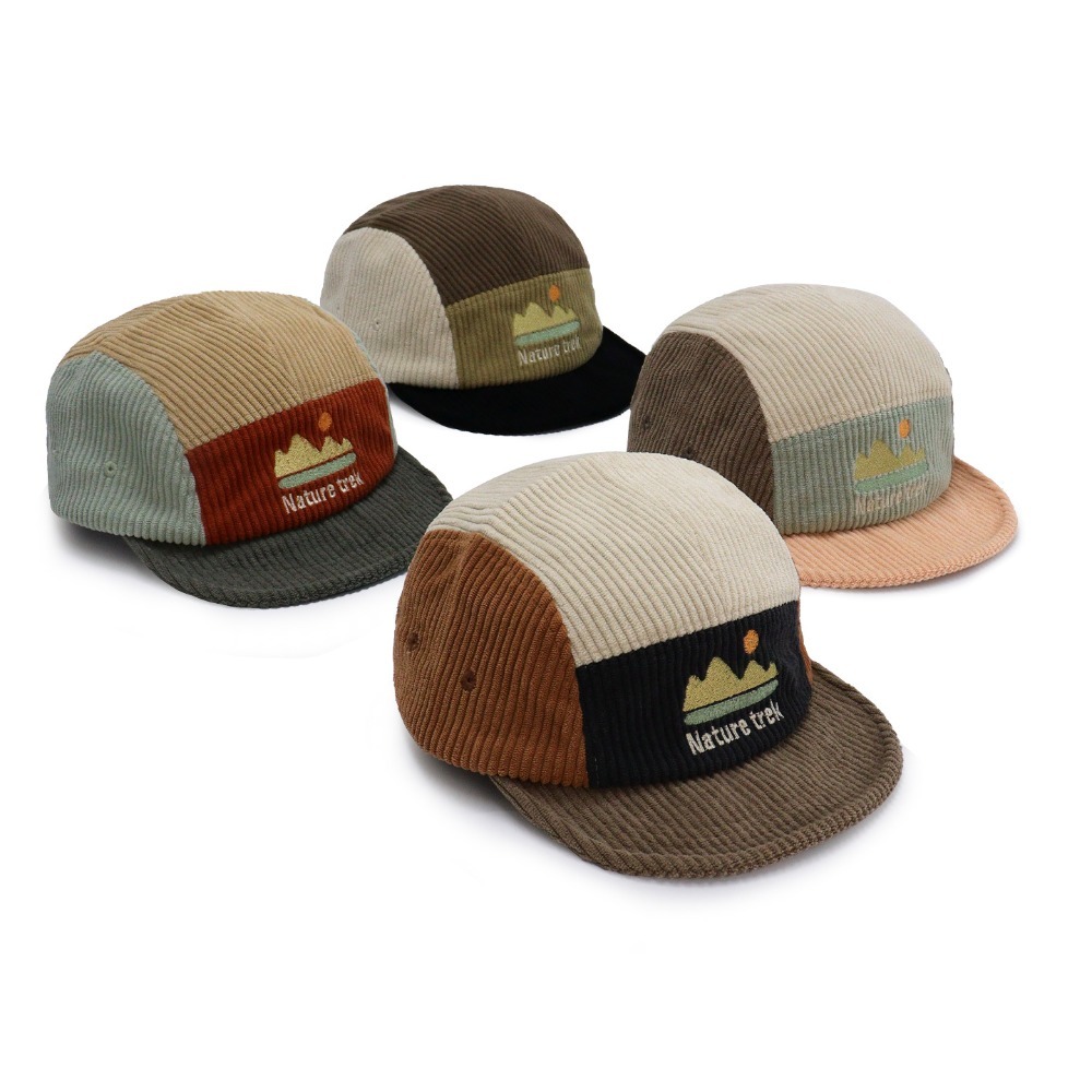Topi 5 Panel Berpinggiran Pend - Corduroy Cap 5 Panel ulasan dan harga