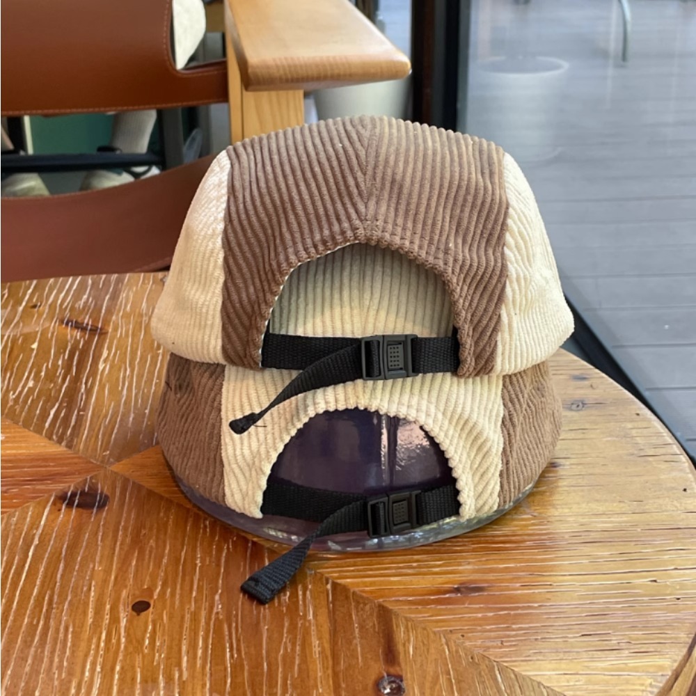 Topi 5 Panel Berpinggiran Pend - Corduroy Cap 5 Panel ulasan dan harga