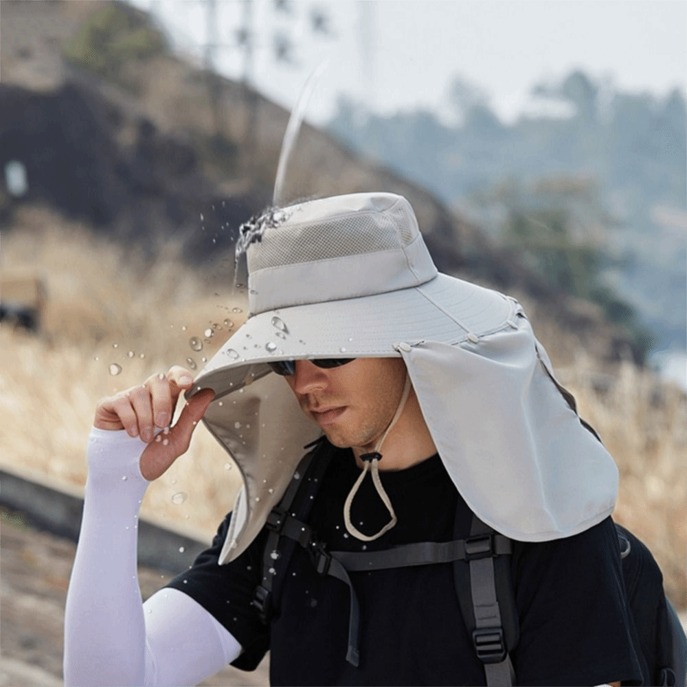 Topi Pria Wanita Bahan Kain Se - Visor Sun Hat ulasan dan harga