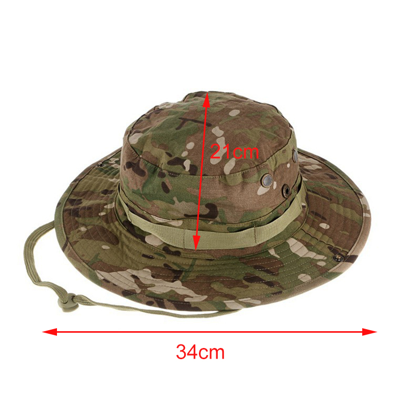 Topi Boonie Taktis Kamuflase T - Boonie Hat Tactical ulasan dan harga