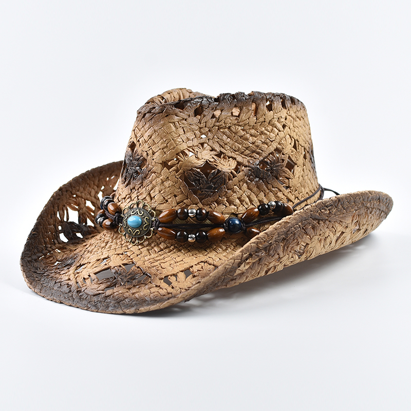 Topi Jerami Koboi Buatan Tanga - Cowboy Hat Straw ulasan dan harga