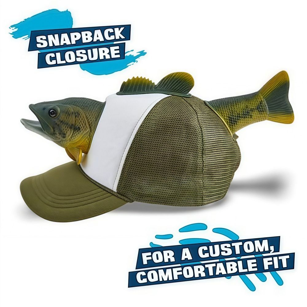 Topi Trucker Hewan Ikan 3D Luc - Trucker Cap Mesh ulasan dan harga