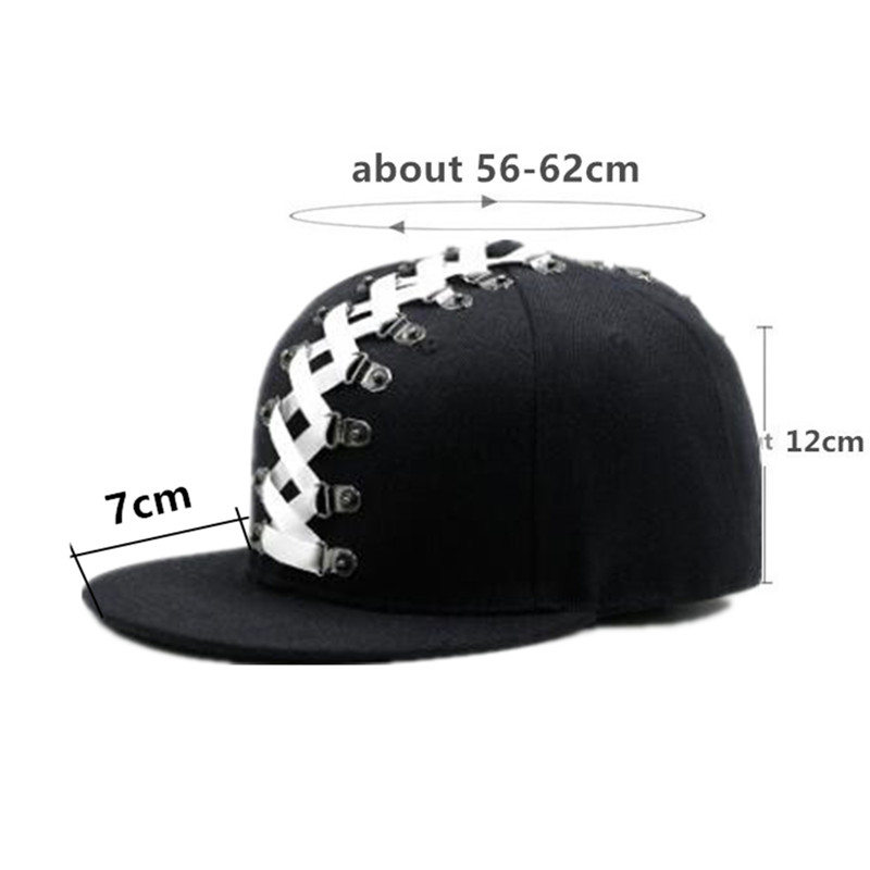 Topi Hip Hop Gaya Punk Baru To - Snapback Hat Flat ulasan dan harga