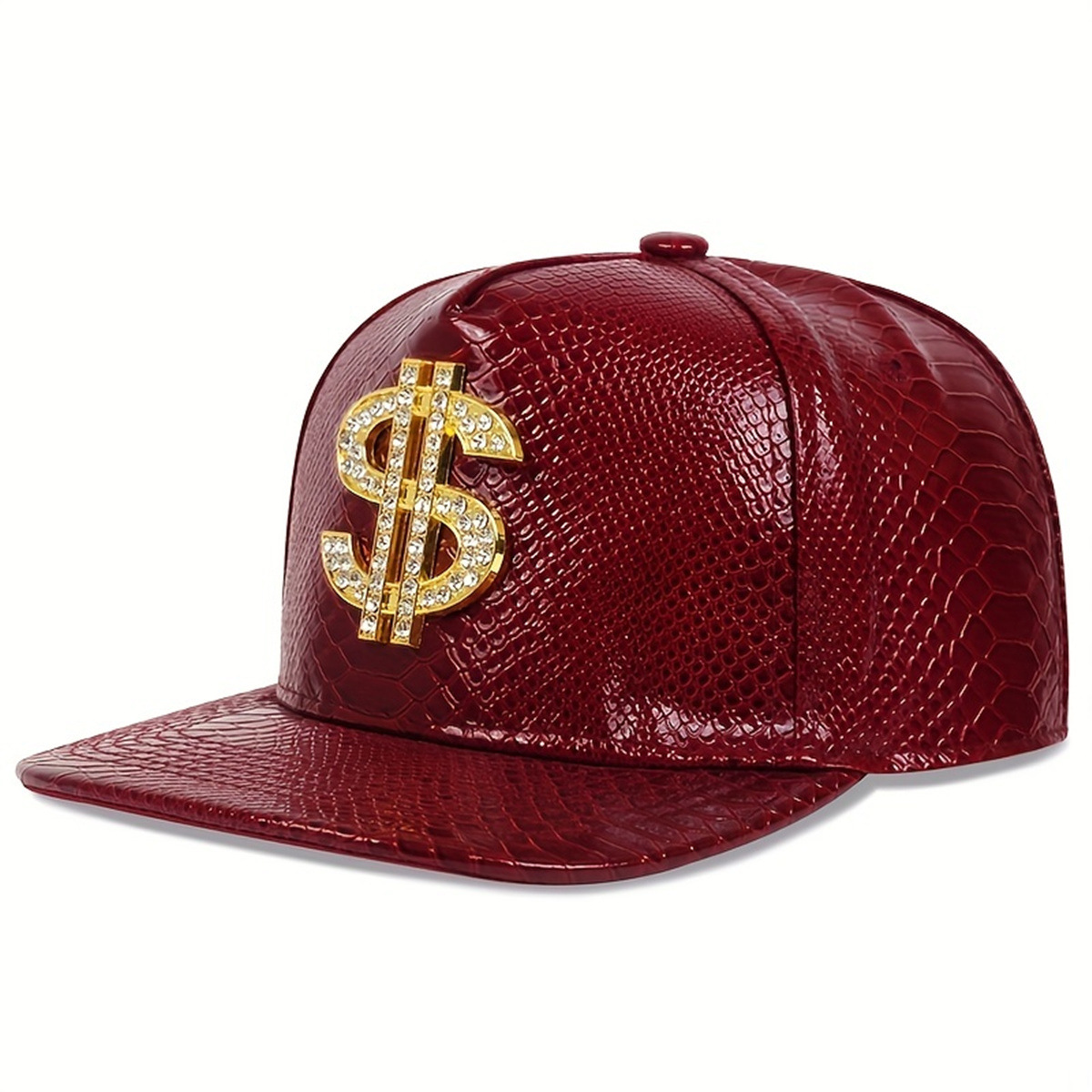 Topi Bisbol Tanda Dolar Metali - Snapback Hat Flat ulasan dan harga
