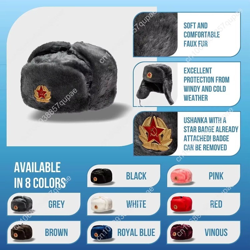 Topi Bulu Rusia BELEON Ushanka - Winter Trapper Hat ulasan dan harga