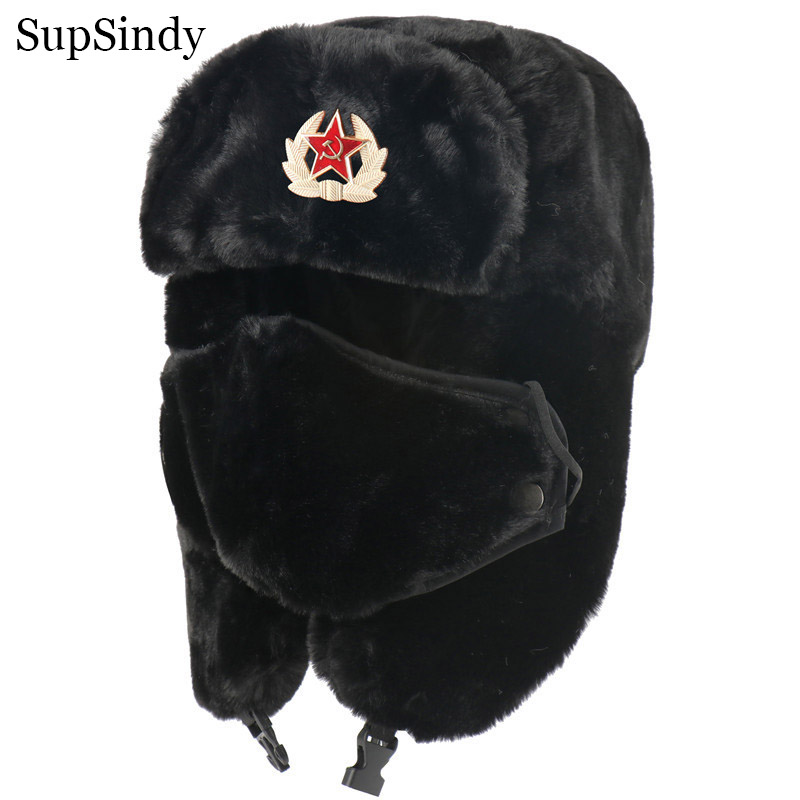 SupSindy Tentara Militer Sovie - Winter Trapper Hat ulasan dan harga