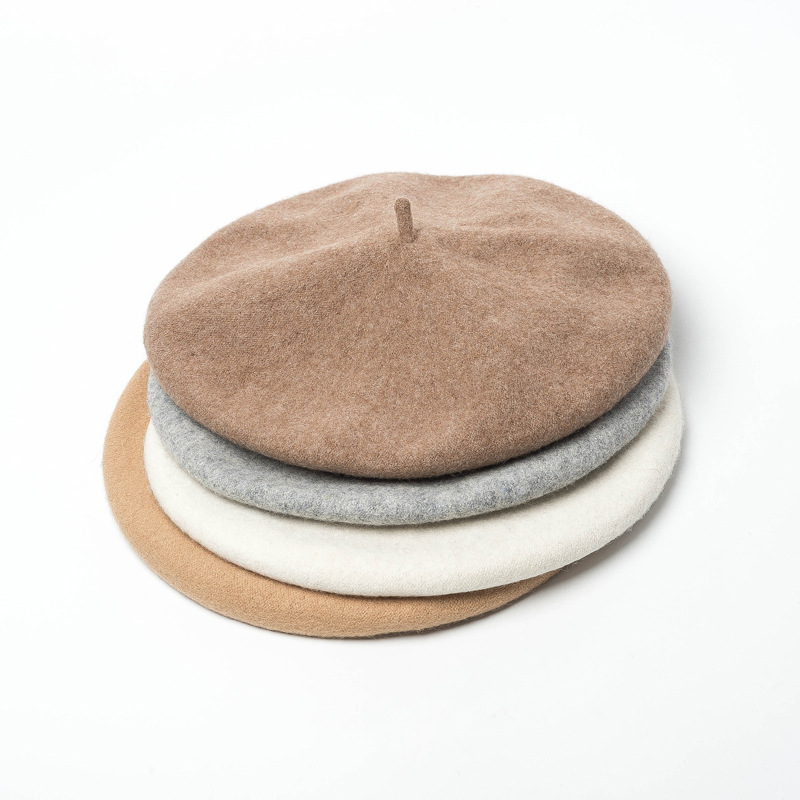 Topi Baret Seragam Wol Pria Wa - Beret French Wool ulasan dan harga