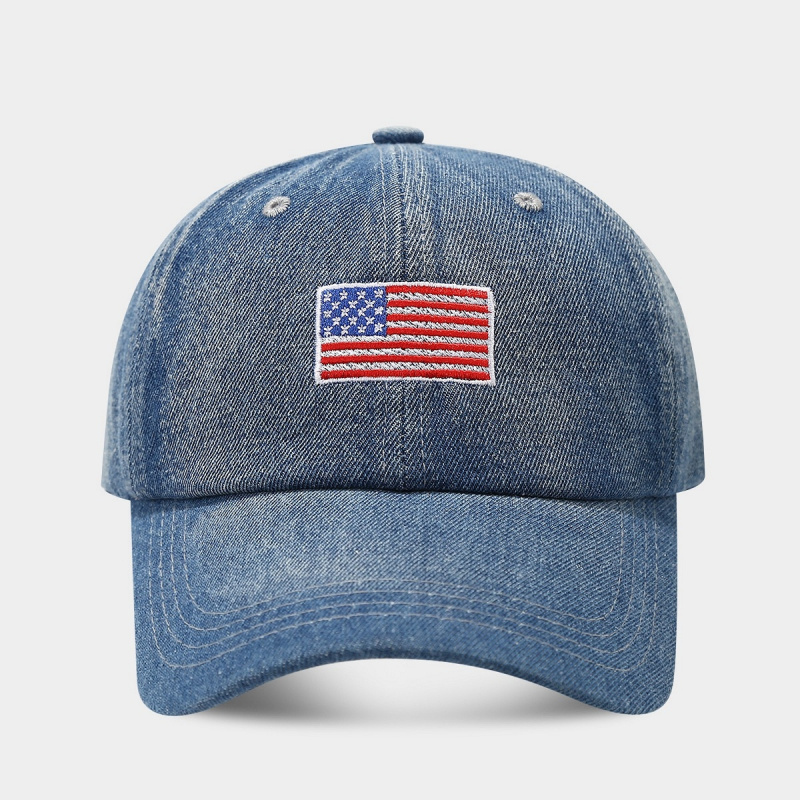 Topi Baseball Denim Vintage de - Dad Hat Cotton ulasan dan harga