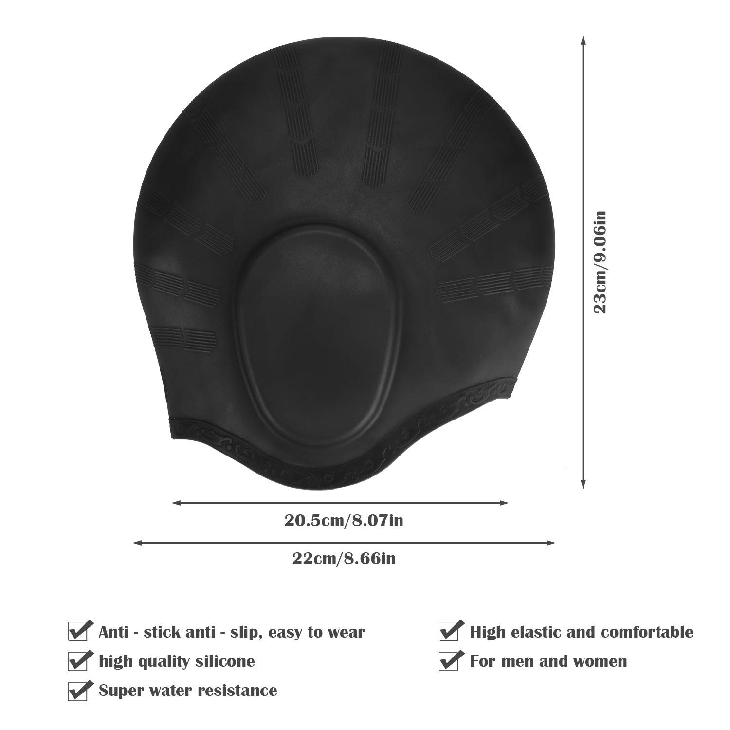 Topi Renang Dewasa Elastis Tin - Swim Hat Silicone ulasan dan harga