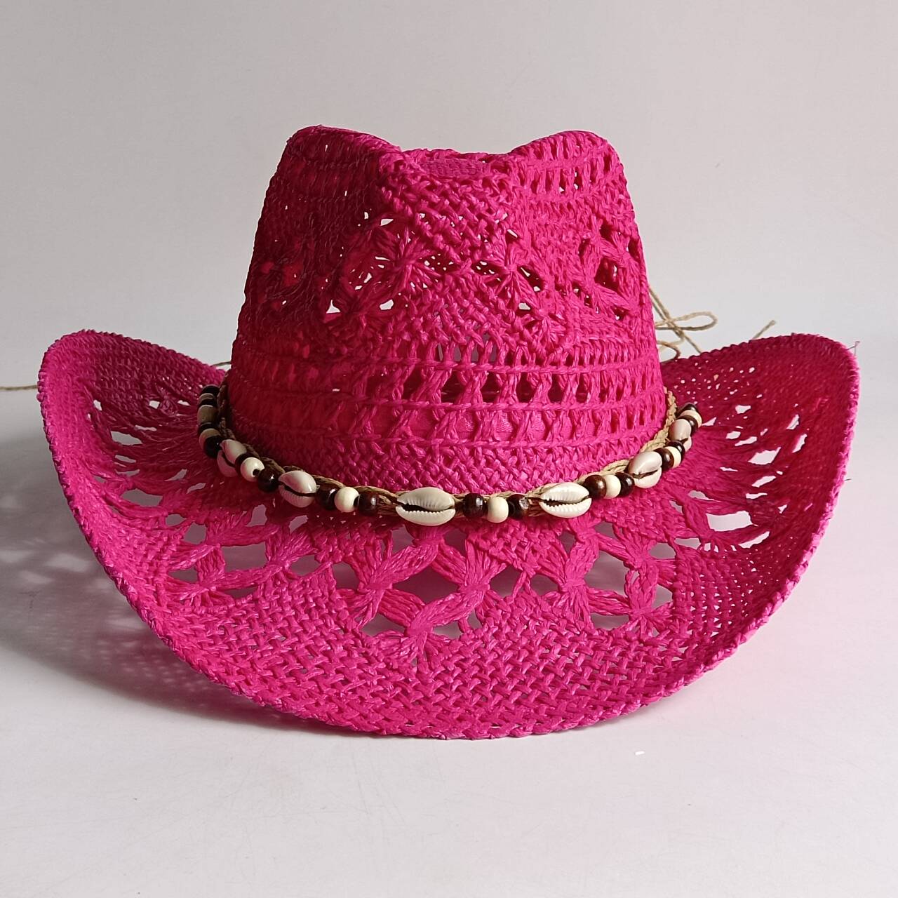 Topi Jerami Musim Panas Pantai - Cowboy Hat Straw ulasan dan harga