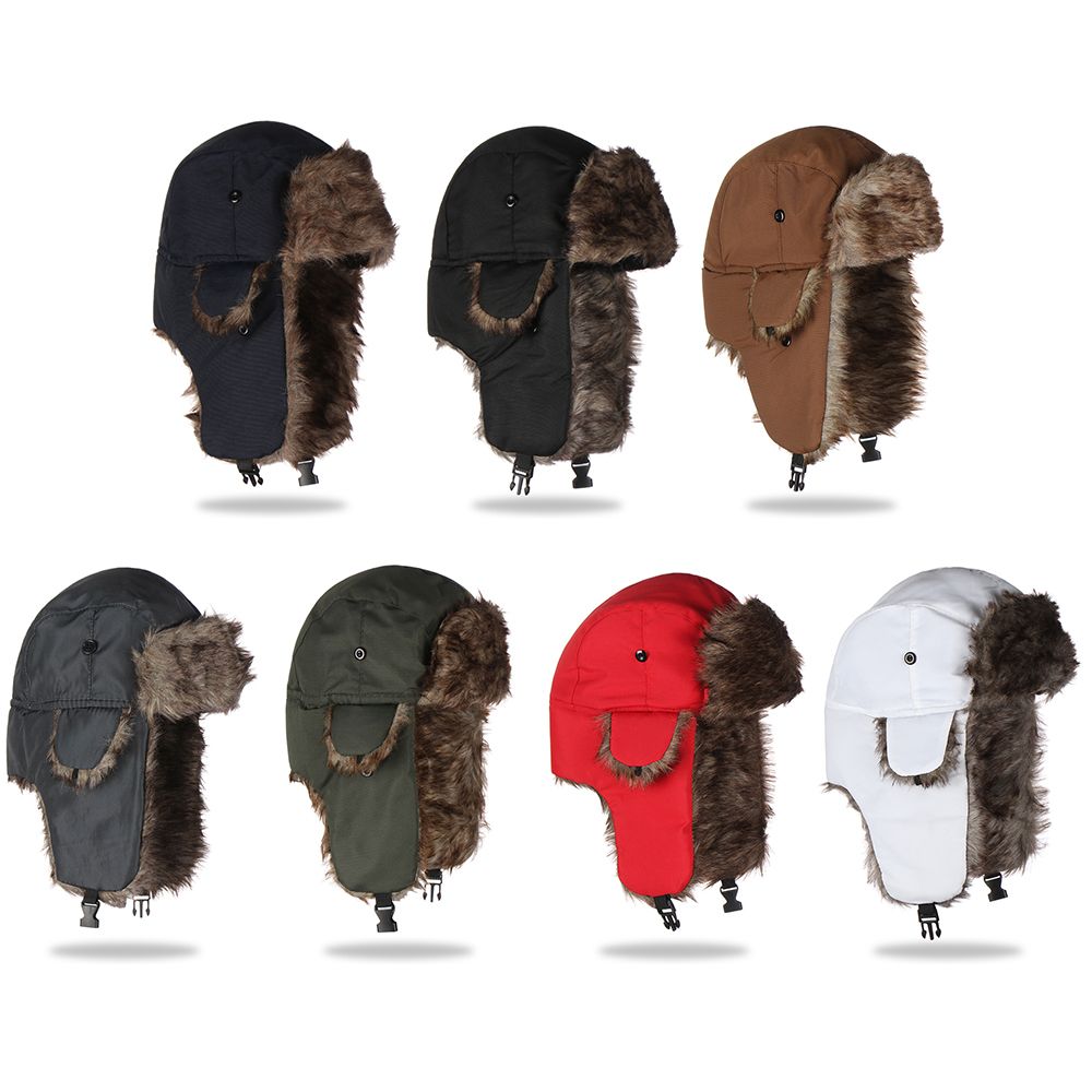 Topi Ski Musim Dingin Berbulu  - Winter Trapper Hat ulasan dan harga