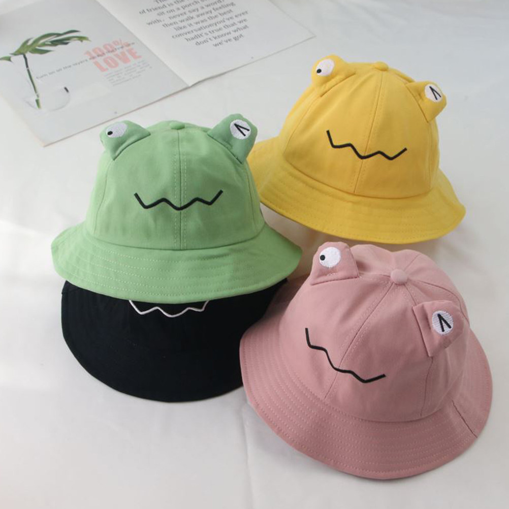 Topi Anak Pelindung UV Gaya Ne - Bucket Hat Cotton ulasan dan harga
