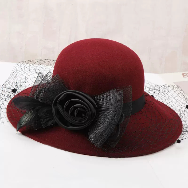 Topi Fedora Wanita Elegan dari - Fedora Hat Wool ulasan dan harga