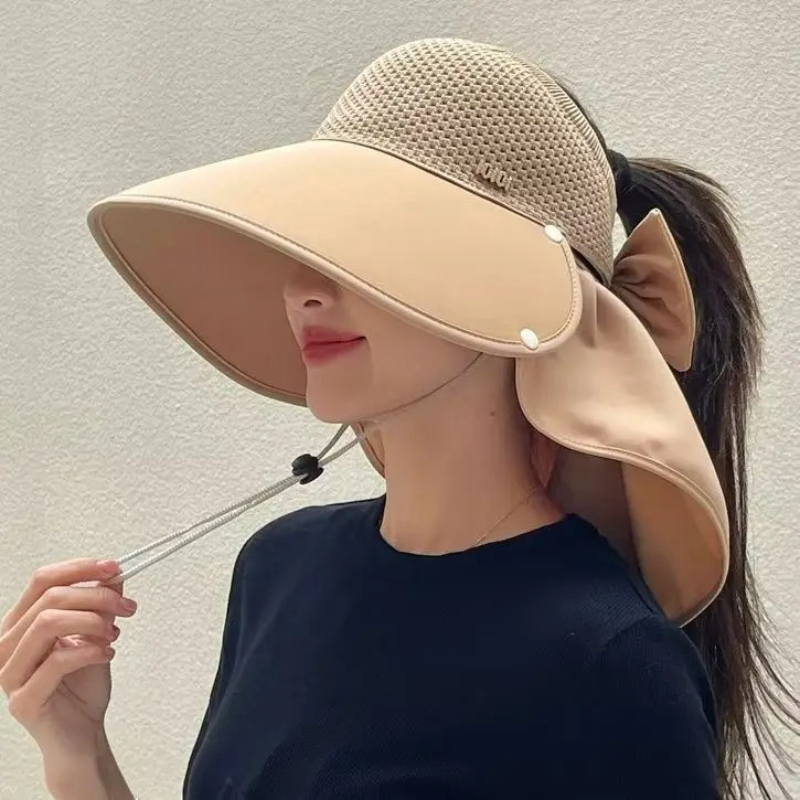 Topi Bucket Wanita Musim Panas - Sun Hat Wide Brim ulasan dan harga