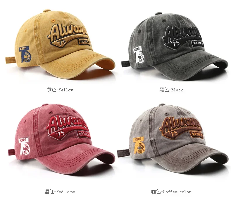 Topi Bisbol Vintage Unisex Dap - Dad Hat Cotton ulasan dan harga
