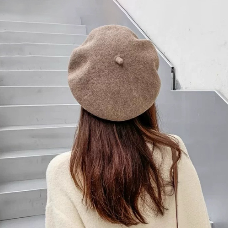 Topi Baret Wol Klasik Prancis  - Beret French Wool ulasan dan harga