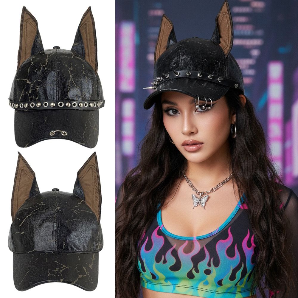 Topi Baseball Punk Fashion den - Baseball Cap Structured ulasan dan harga
