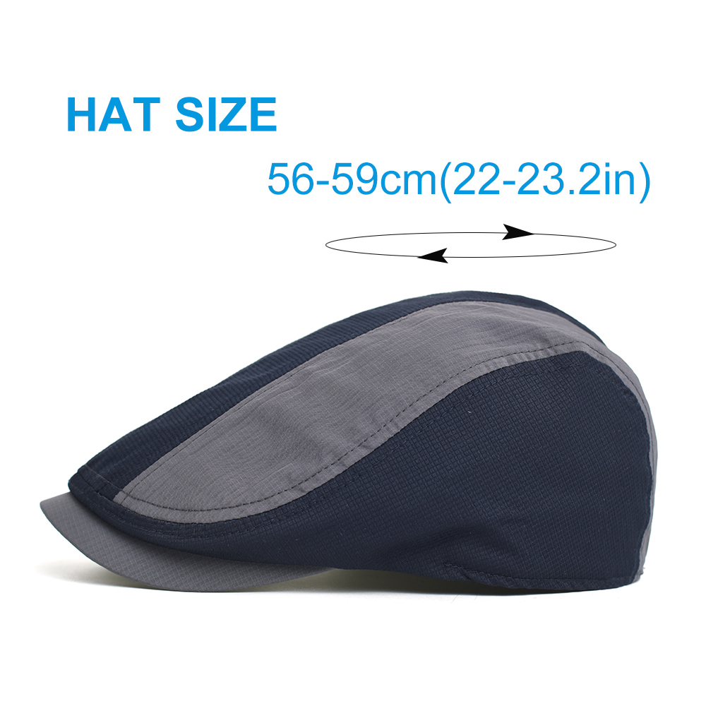 Topi Newsboy Tipis Bernapas un - Newsboy Cap Ivy ulasan dan harga