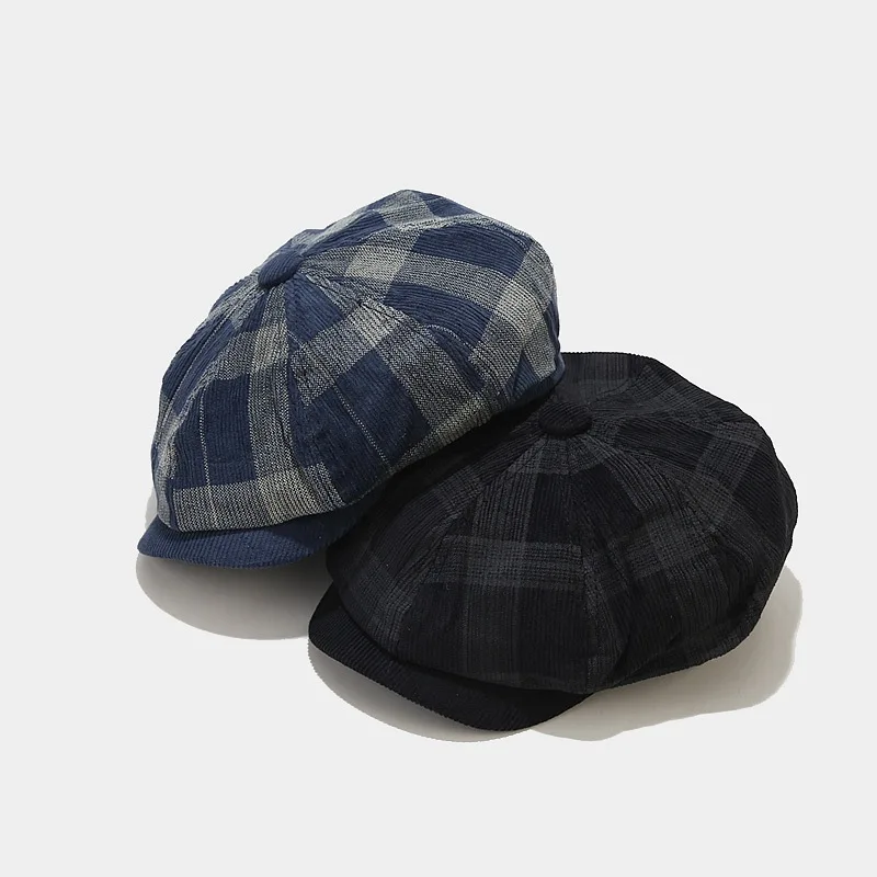 Corduroy topi Cabbie model kor - Newsboy Cap Ivy ulasan dan harga