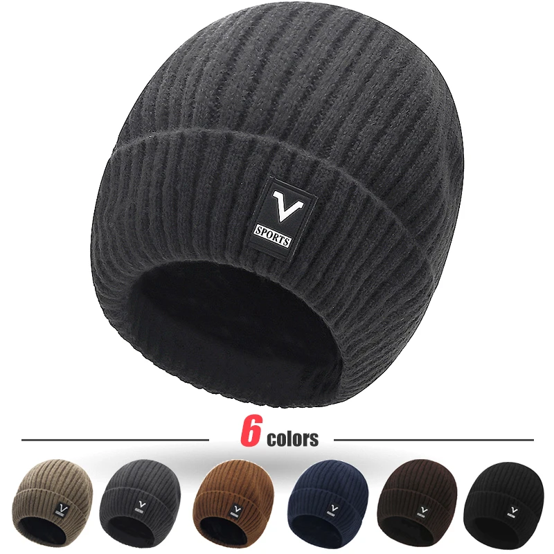 Beanie topi kupluk rajut pria  - Beanie Cuffed Knit ulasan dan harga
